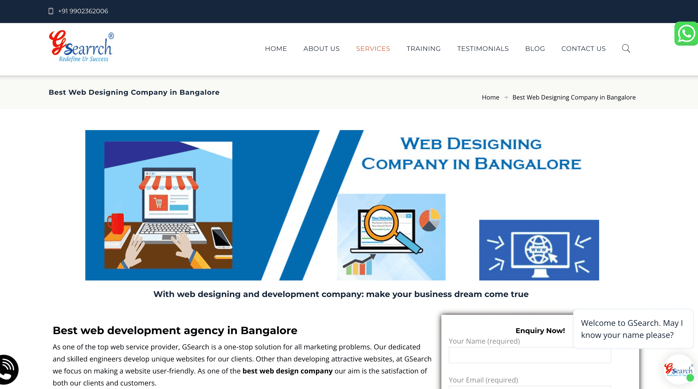 Gsearch Homepage
