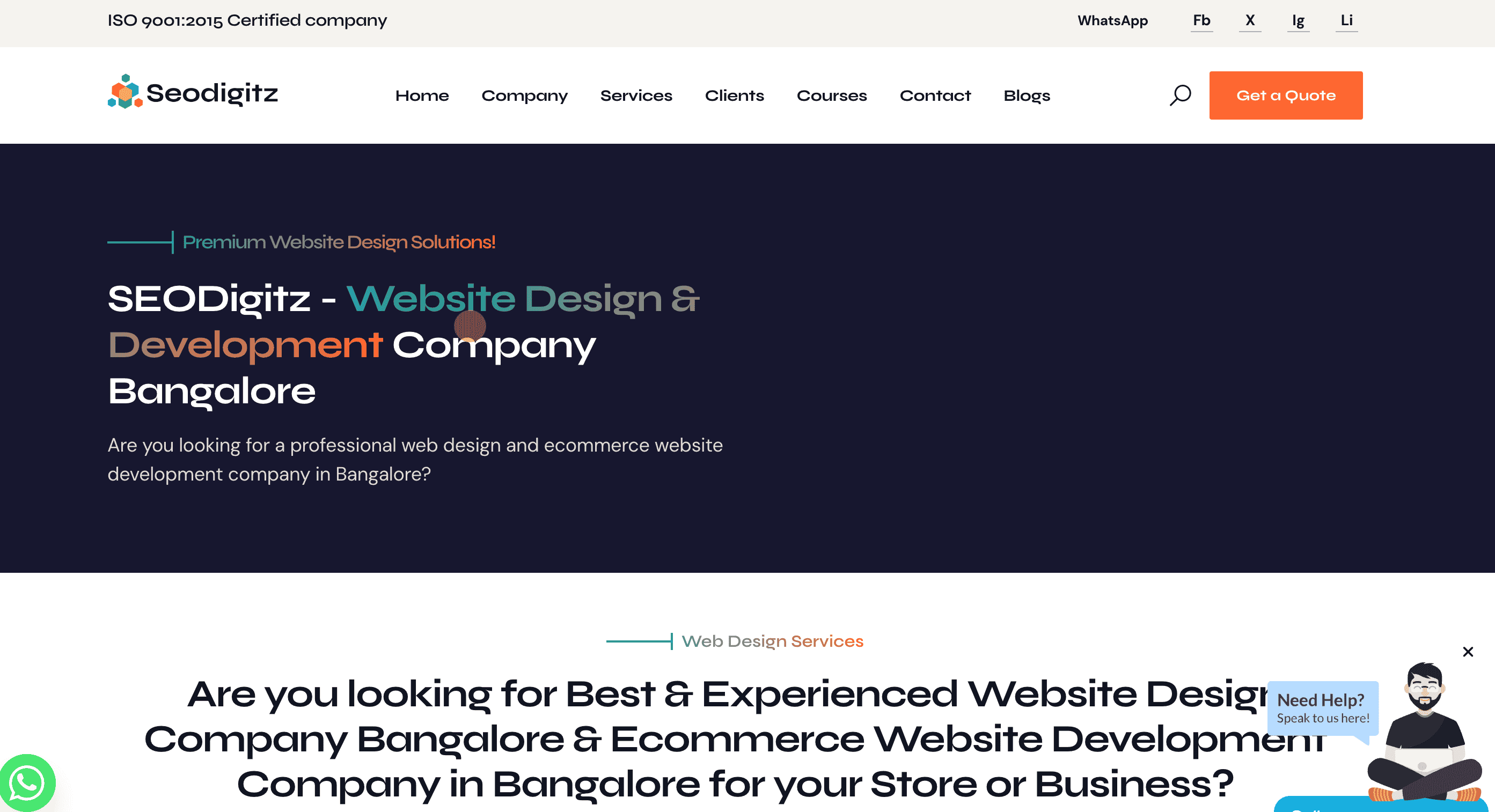 SEODigitz Homepage