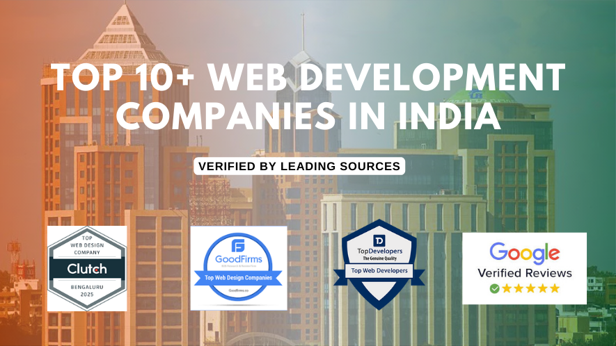 top web development companies in India