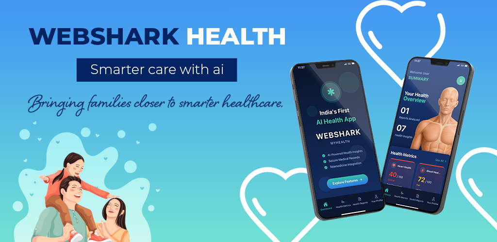 Read more about the article Personal Health Record Management Made Simple – Webshark Health Mobile App Launch