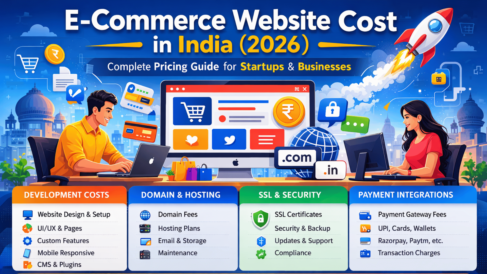 Read more about the article E-Commerce Website Development Cost in India (2026): Complete Pricing Guide for Startups & Businesses