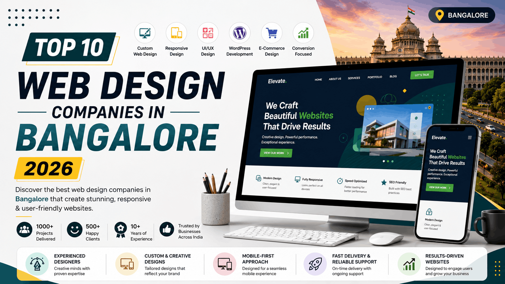 top web design companies in bangalore 2026